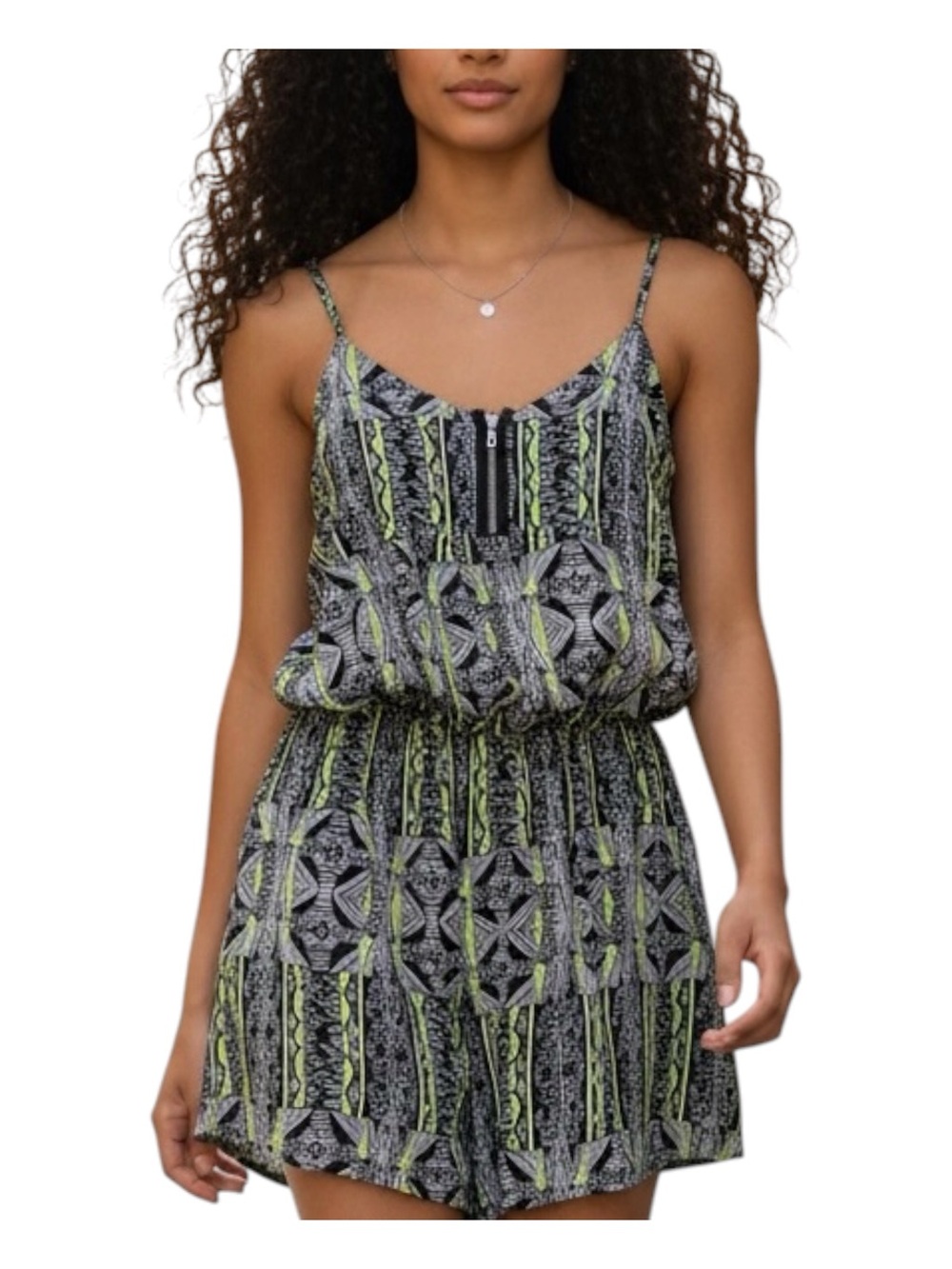 Material Girl Trendy Pattern Summer Dress. Multi Colors. Sz S.